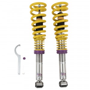 BELLTECH COILOVER KIT 2004-2013 Ford F-150 (All Cabs) 2wd Front Struts only (Stainless Steel, fixed dampening) 0"-3" Drop, 04-13 Ford F-150 (All Cabs) 4wd 0"-4" Drop