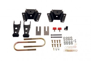 BELLTECH SHACKLE AND HANGER KIT 1997-2003 Ford F-150 (All) 4" Rear Drop