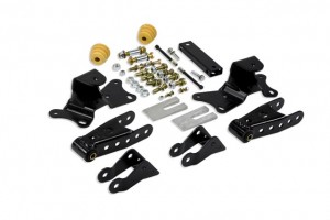 BELLTECH SHACKLE AND HANGER KIT 1988-1998 Chevrolet Silverado/Sierra C2500 (All Cabs) 88-96 Chevrolet Silverado/Sierra C3500 (All Cabs) 4" Rear Drop