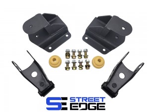 Street Edge 94-99 Dodge Ram 1500 Standard All Cabs V8 4" Rear Shackle & Hanger Kit