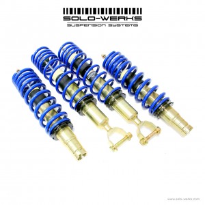 Solo Werks S1 Coilover System - Honda Civic Coupe, Hatchback, Sedan 92-95 w/ rear lower fork mounts