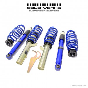 Solo Werks S1 Coilover System - VW (A8 MKVIII) 2022+ GTI 55mm Front Struts with Rear Multi-Link Suspension