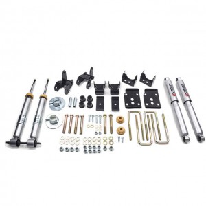 BELLTECH LOWERING KITS  2015-2020 Ford F-150 ((All Cabs) Short Bed) +1" to -3" F/4" R W/ Street Performance Shocks