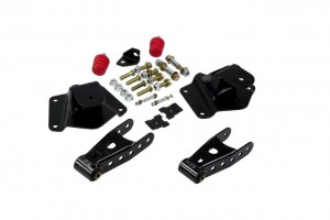 BELLTECH SHACKLE AND HANGER KIT 1995-1999 Chevrolet Tahoe, Yukon (4dr. Only) 4" Rear Drop