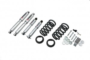 Belltech Lowering Kit  for 97-02 Ford Expedition/Navigator (2WD, with Factory Rear Air springs) 2" or 3" F/2" or 3" R drop W/ Street Performance Shocks 
