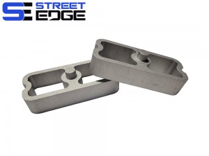 Street Edge 1" Universal Extruded Aluminum Lowering Block Complete Kit