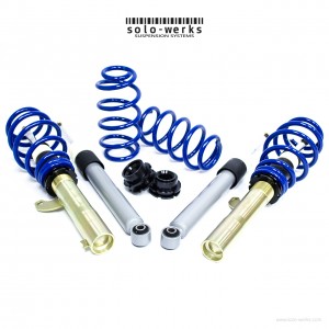 Solo Werks S1 Coilover System - VW (A5 MKV A6 MKVI) 2005-2015 Golf Jetta Beetle Eos with Rear Multi-Link Suspension
